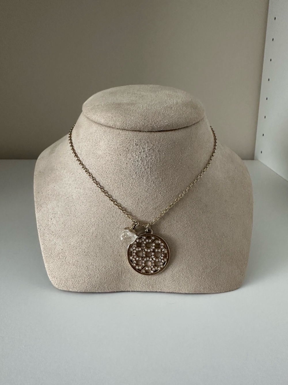 Coach Op pendant necklace